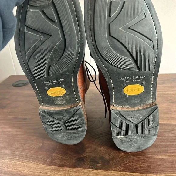 Ralph Lauren Vintage Livingstone Leather Boots - Picture 5 of 7